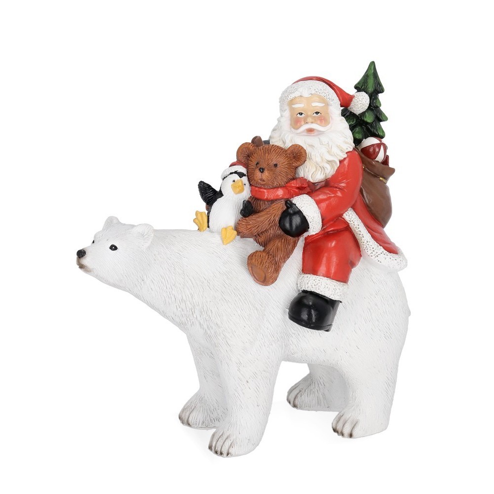 ORSO ADLEY CON BABBO H.32CM